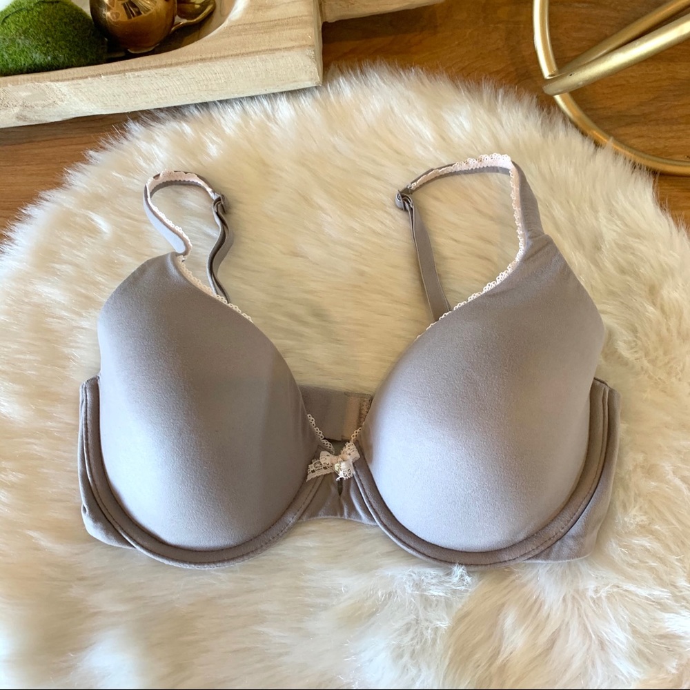 Victoria's Secret Taupe Push-Up T-Shirt Bra